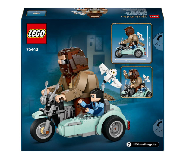 LEGO Harry Potter 76443 Przejażdżka motocyklowa Hagrida - 1284243 - zdjęcie 4
